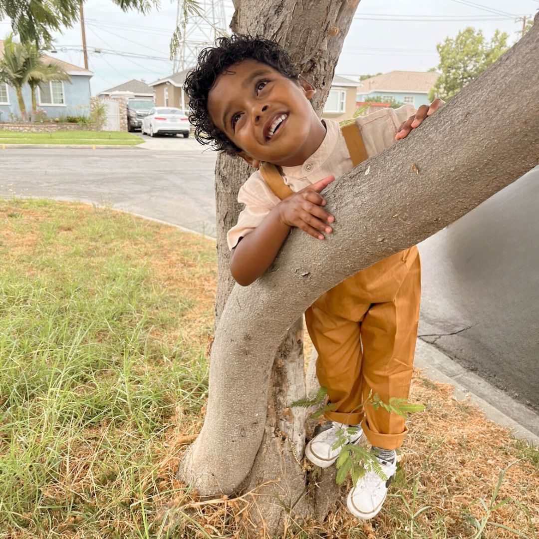 Organic Acorn Twill Overalls