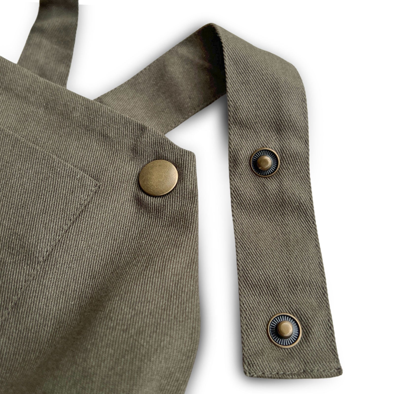 3T Organic River Rock Twill Overalls