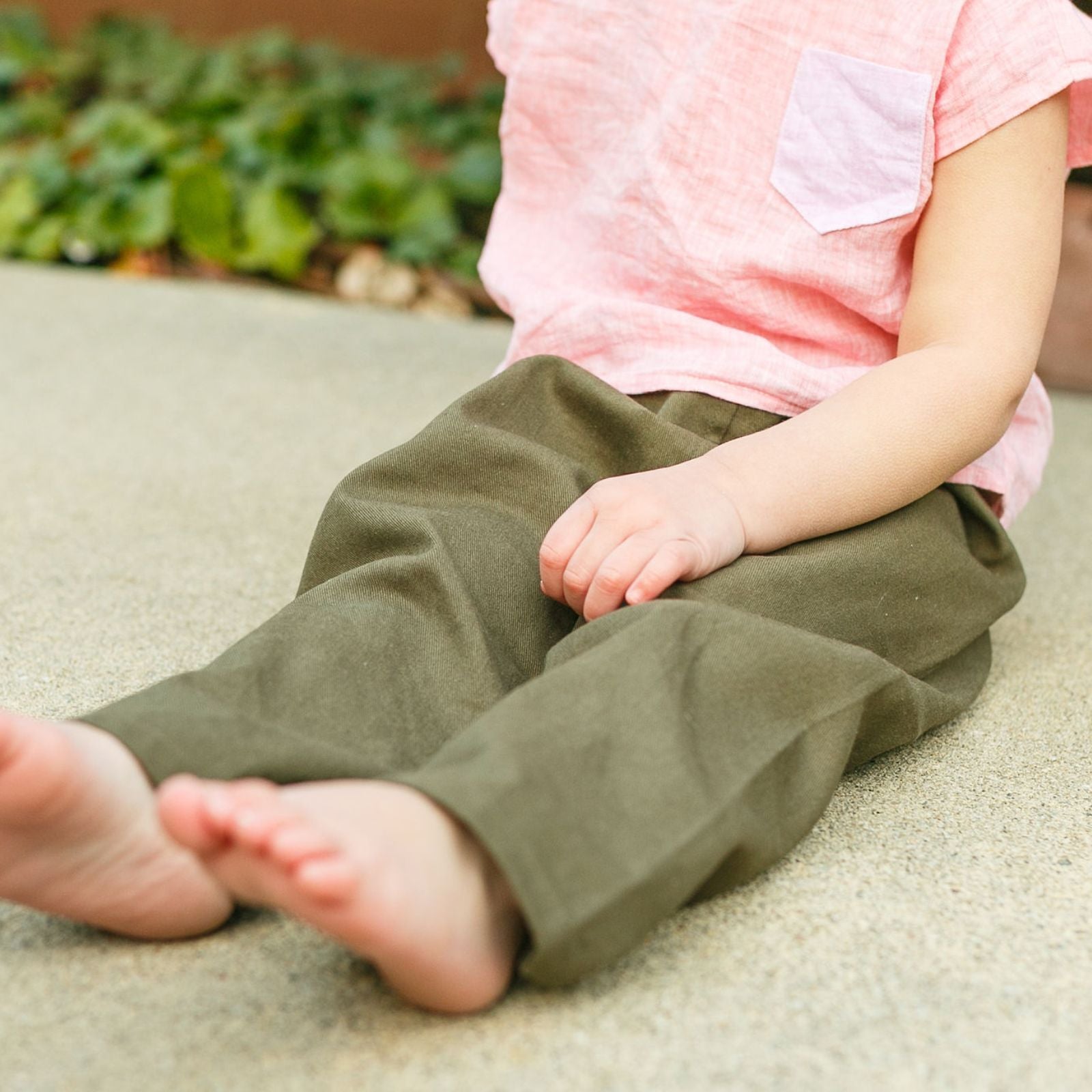 2T River Rock Organic Cotton Twill Pants SAMPLE
