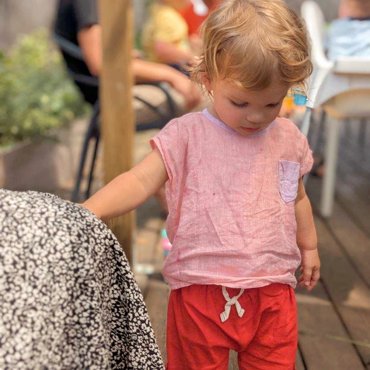 Cotton candy Linen Top