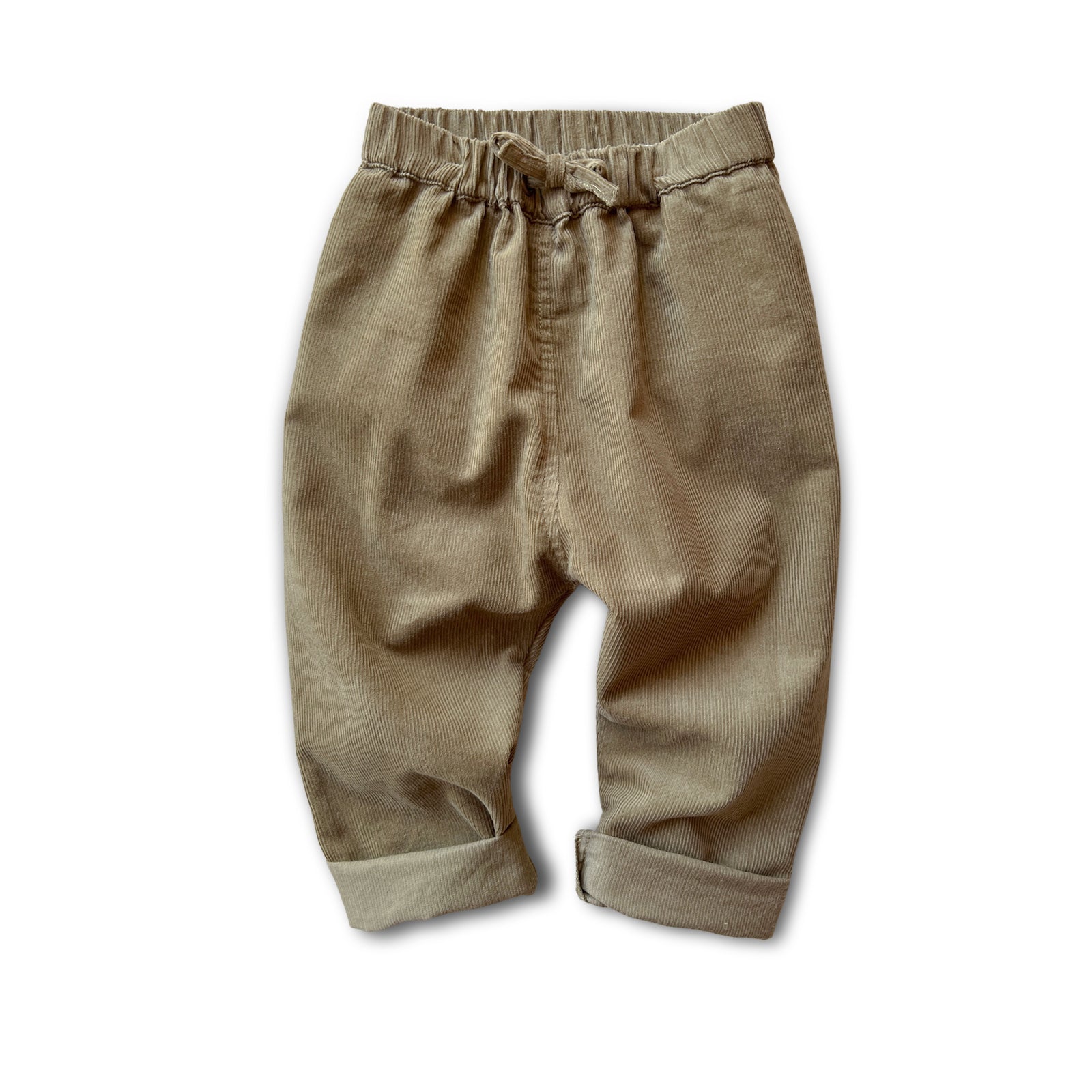 2T Scout Green Organic Corduroy Pants SAMPLE