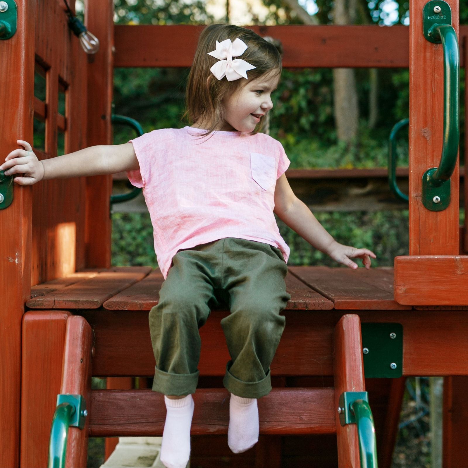 2T River Rock Organic Cotton Twill Pants SAMPLE