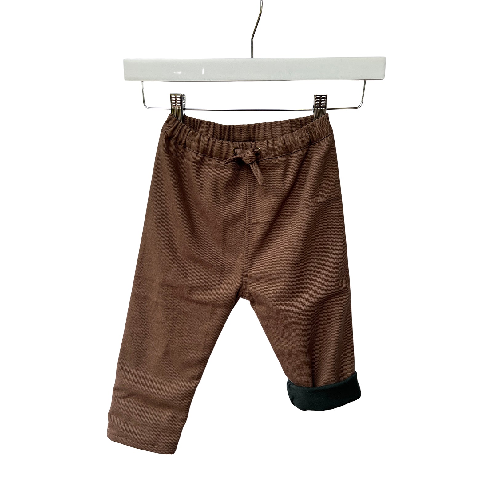 2T OOAK Mushroom Twill LINED Pants SAMPLE