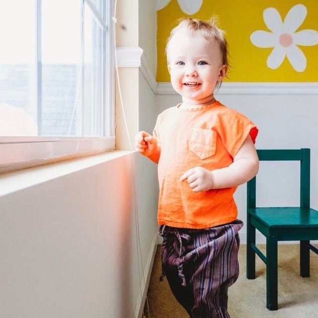 Tangerine Linen Top - Beya MadeTOP