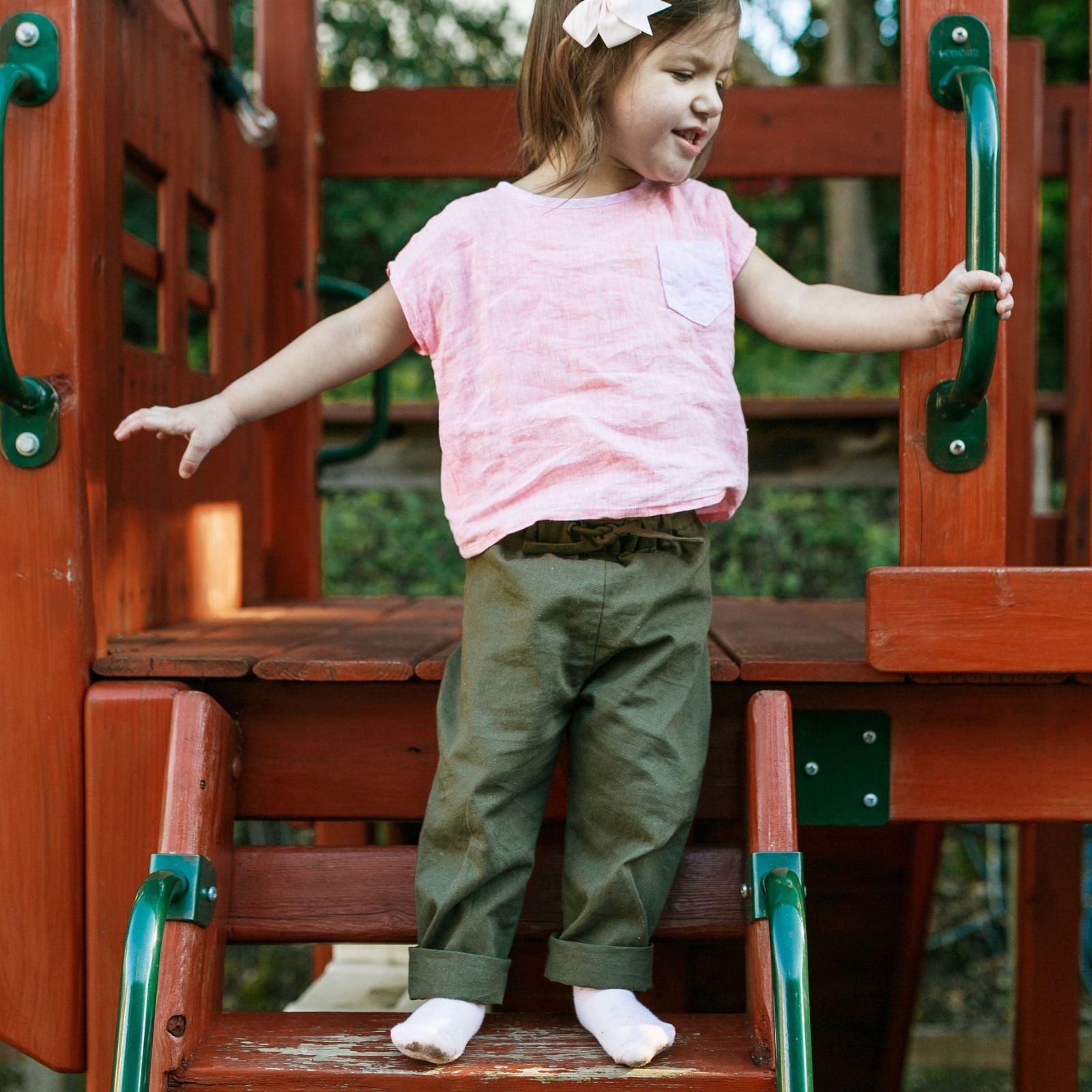 2T River Rock Organic Cotton Twill Pants SAMPLE