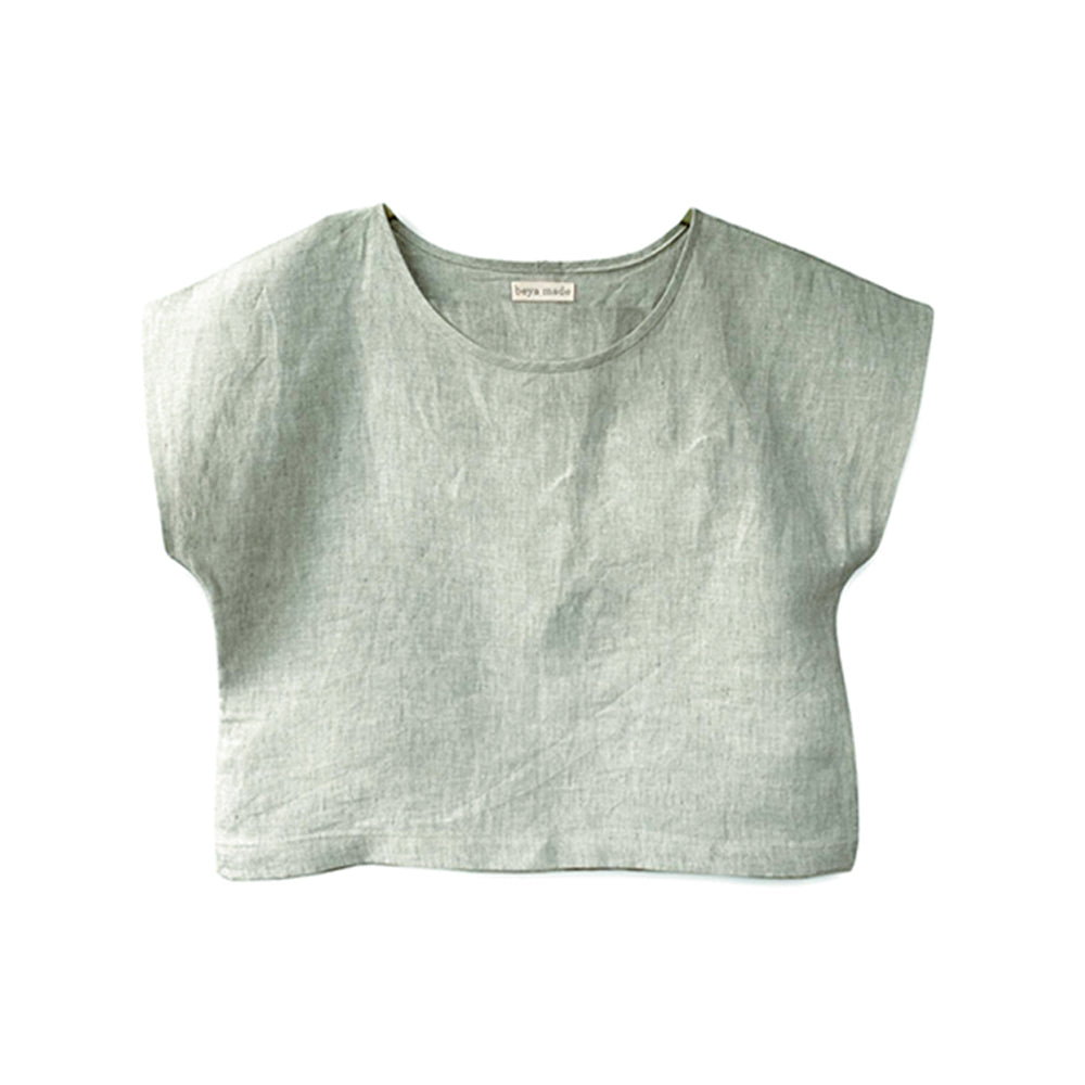 Beya Made for Mama Linen Top - Prairie
