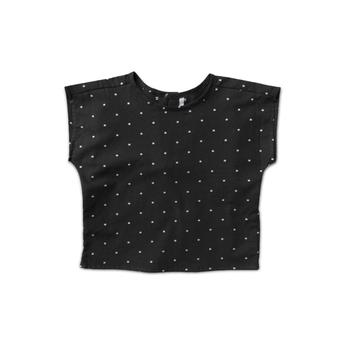 Black & White Dot Top - Beya MadeTOP