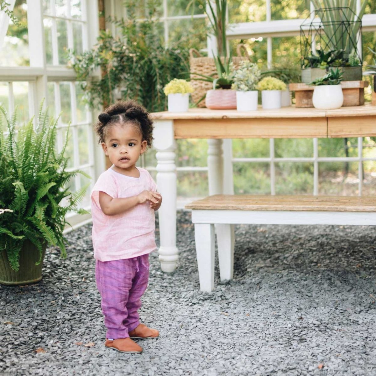 Cotton candy Linen Top - Beya MadeTOP