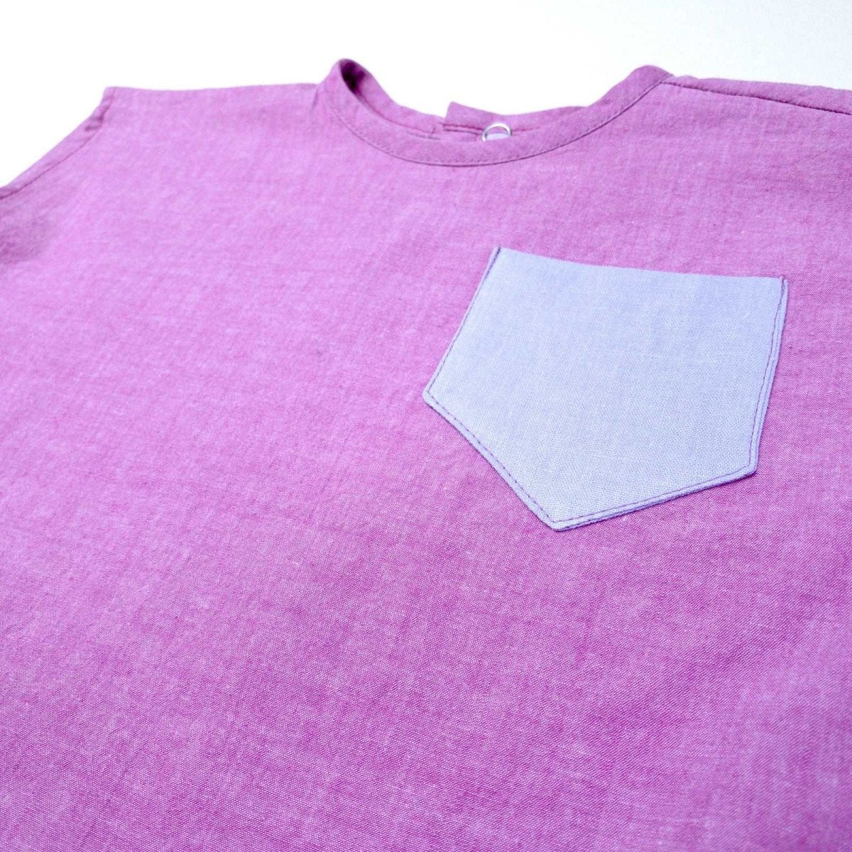 Lilac Pocket Top - Beya MadeTOP