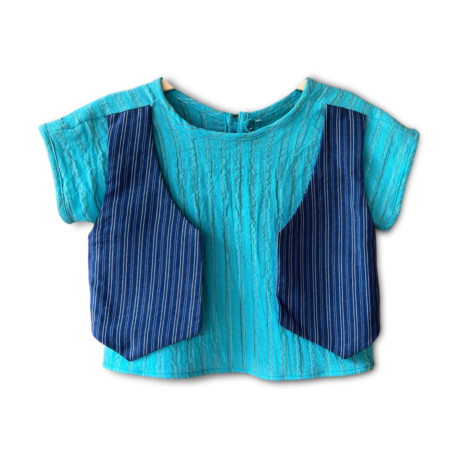 18m OOAK TEAL VEST TOP SAMPLE