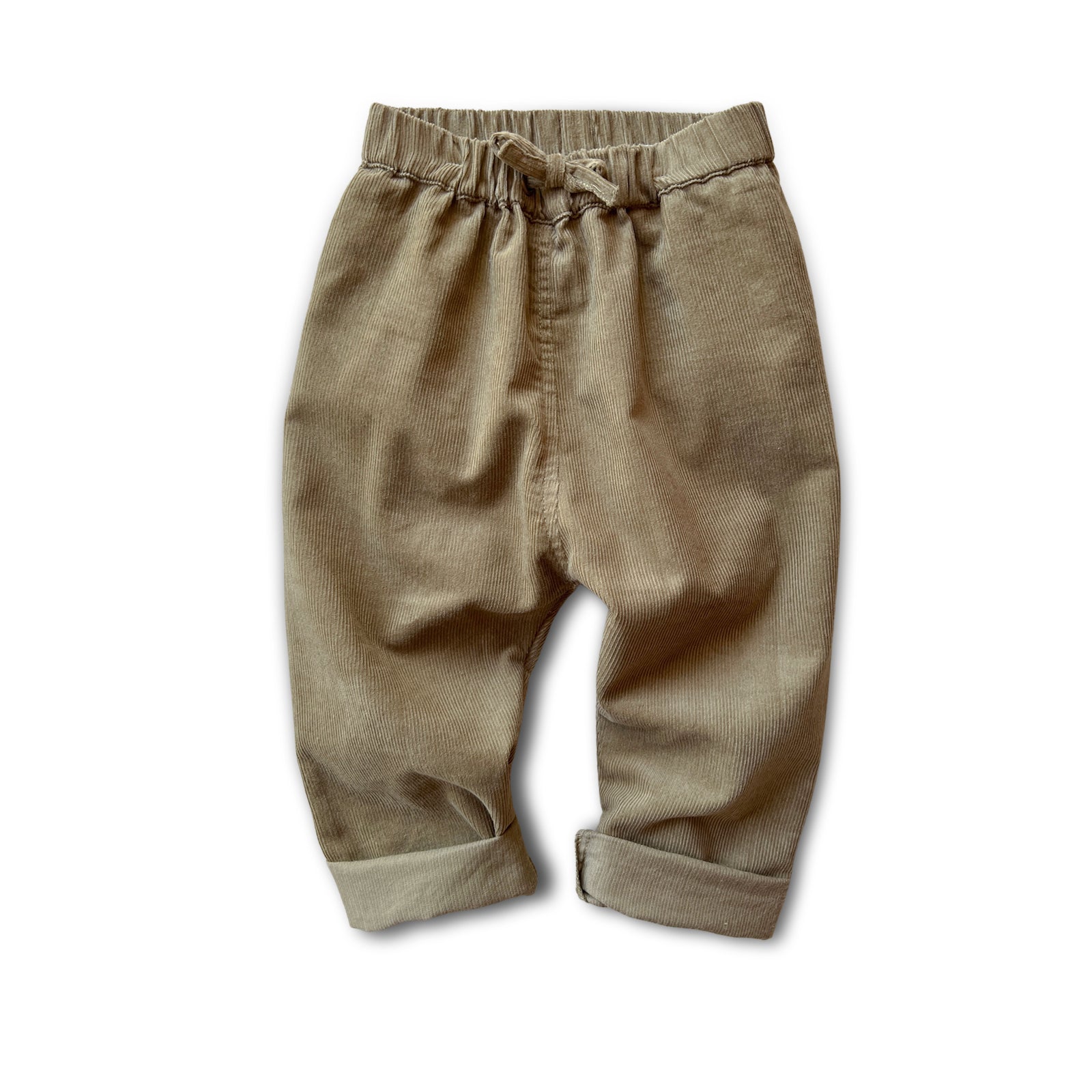 2T Scout Green Organic Corduroy Pants