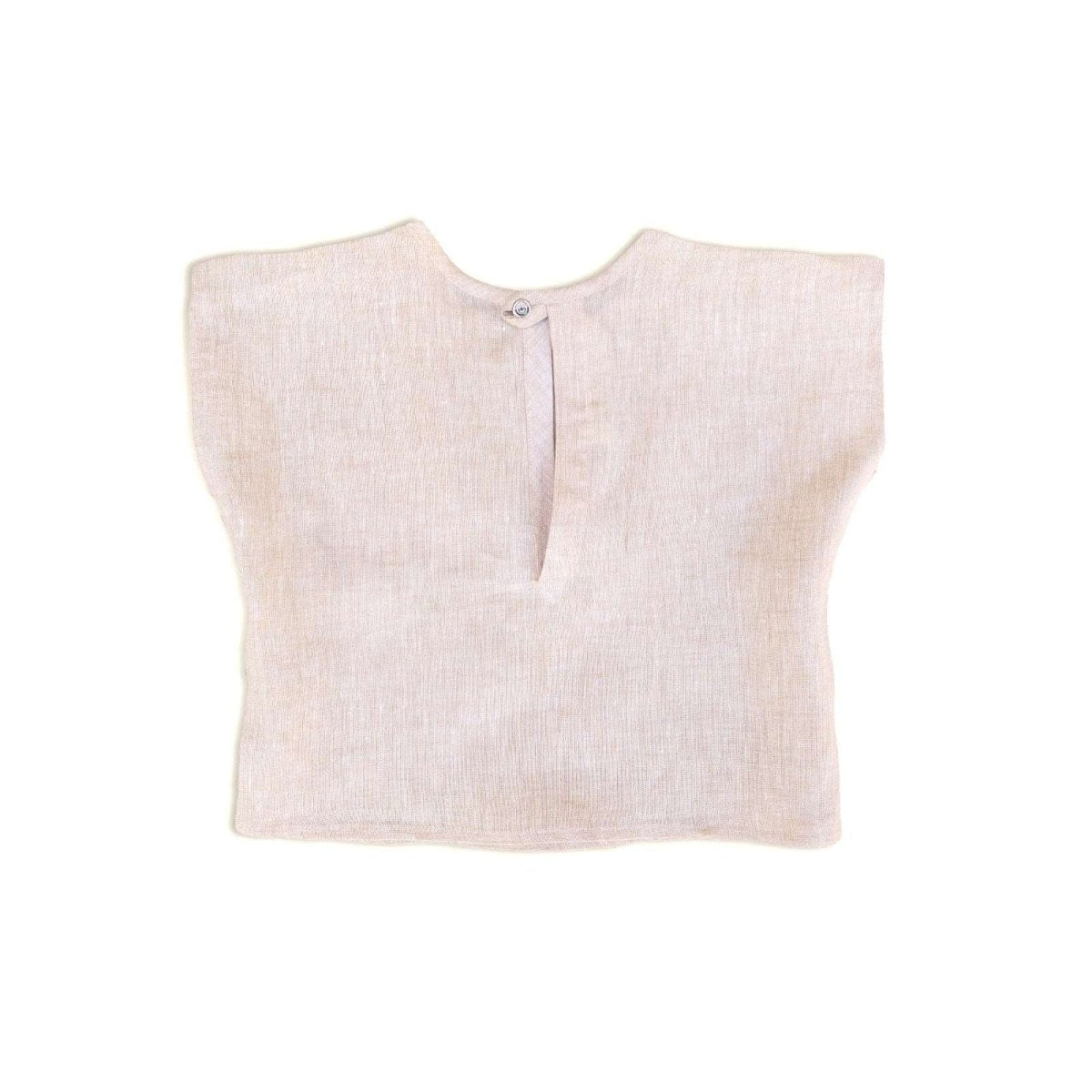 Melon Linen Pocket Top - Beya MadeTOP