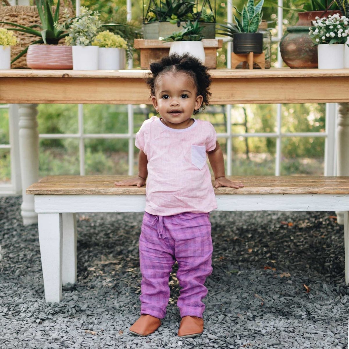 Cotton candy Linen Top - Beya MadeTOP