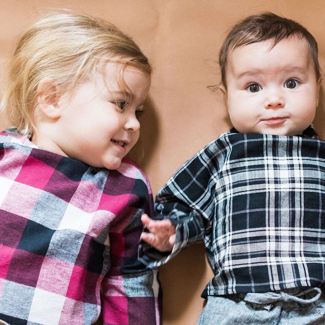 Cranberry Plaid Flannel Top - Beya MadeTOP