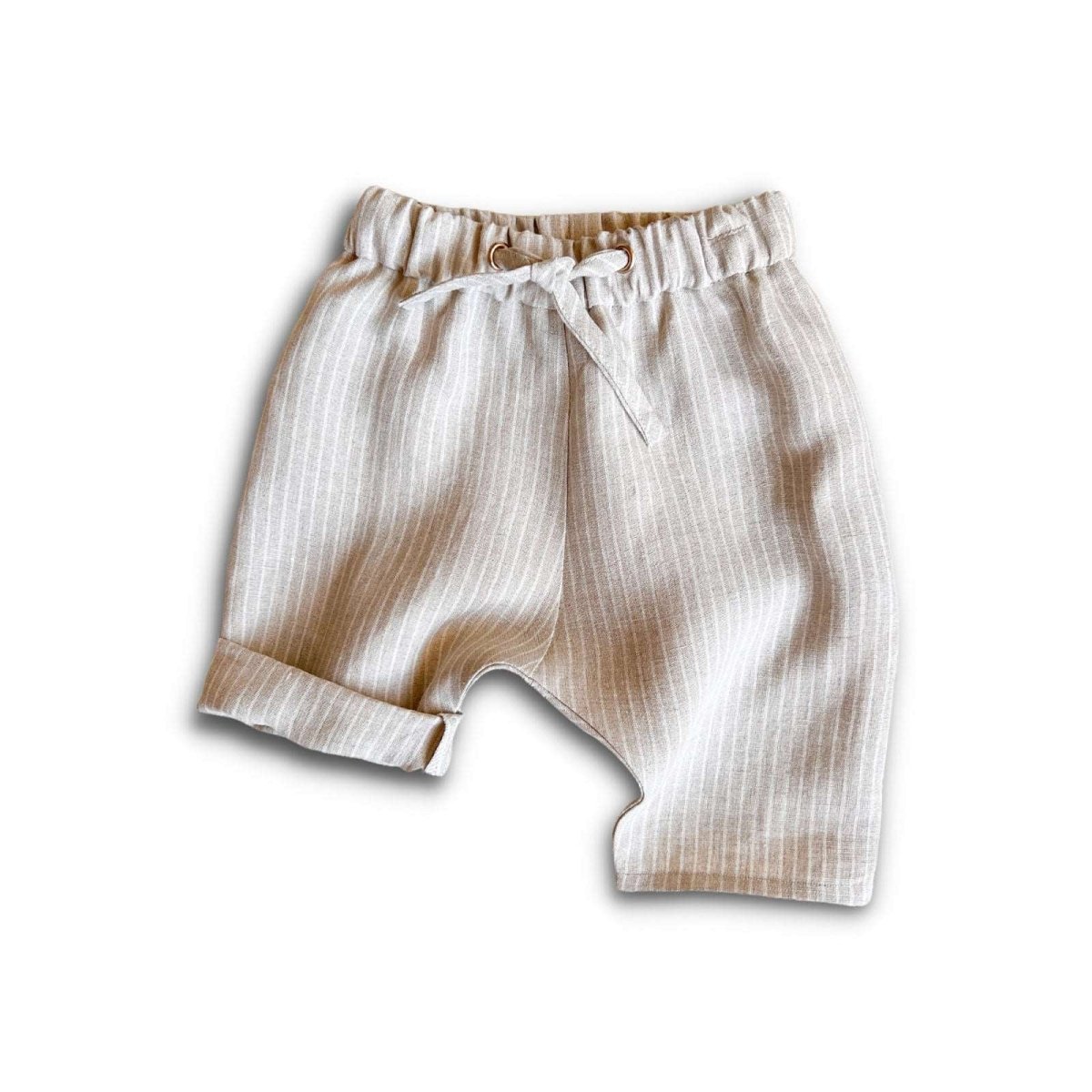 Engineer Stripe Linen Shorts - Beya MadeSHORTS