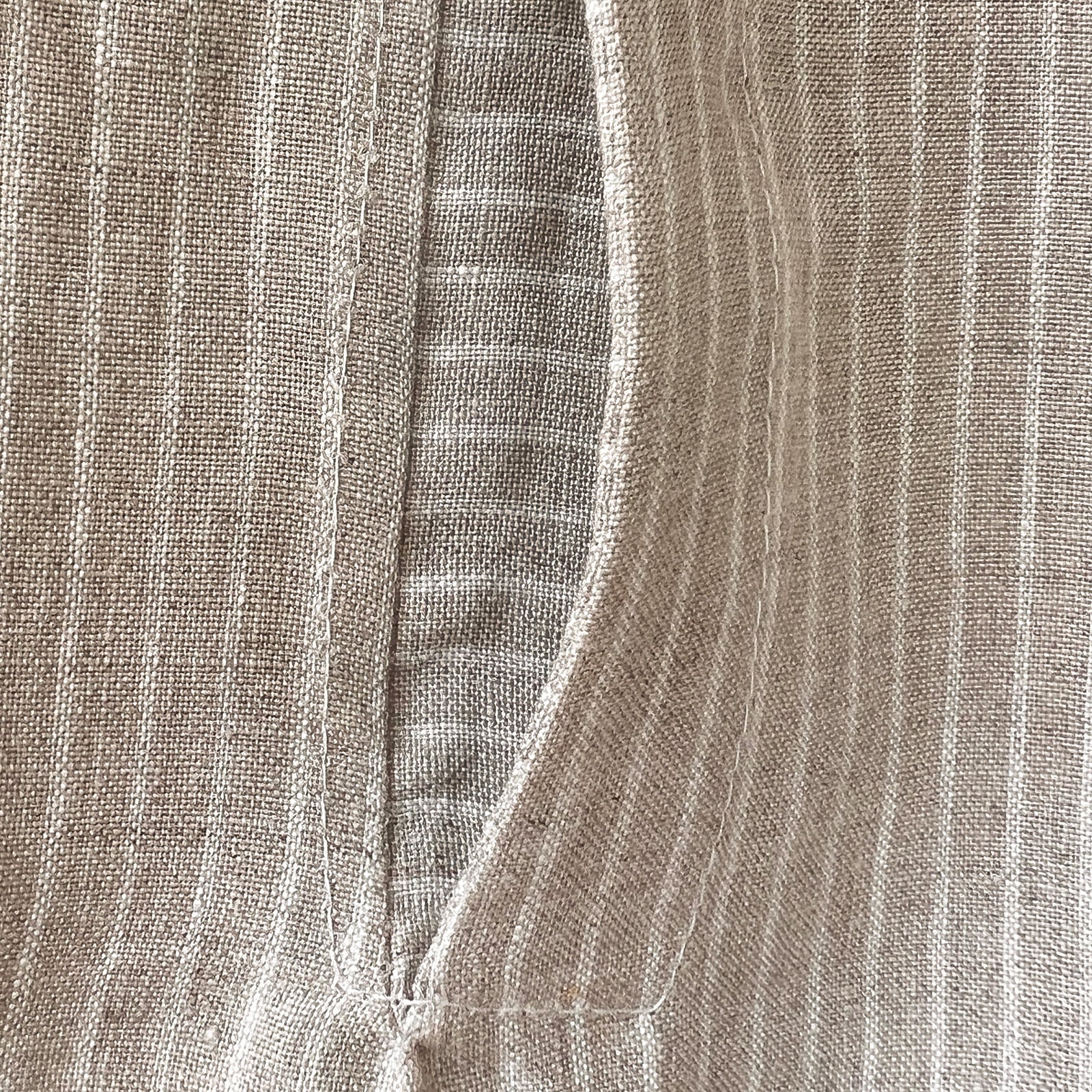 Pebble Stripe Linen Top