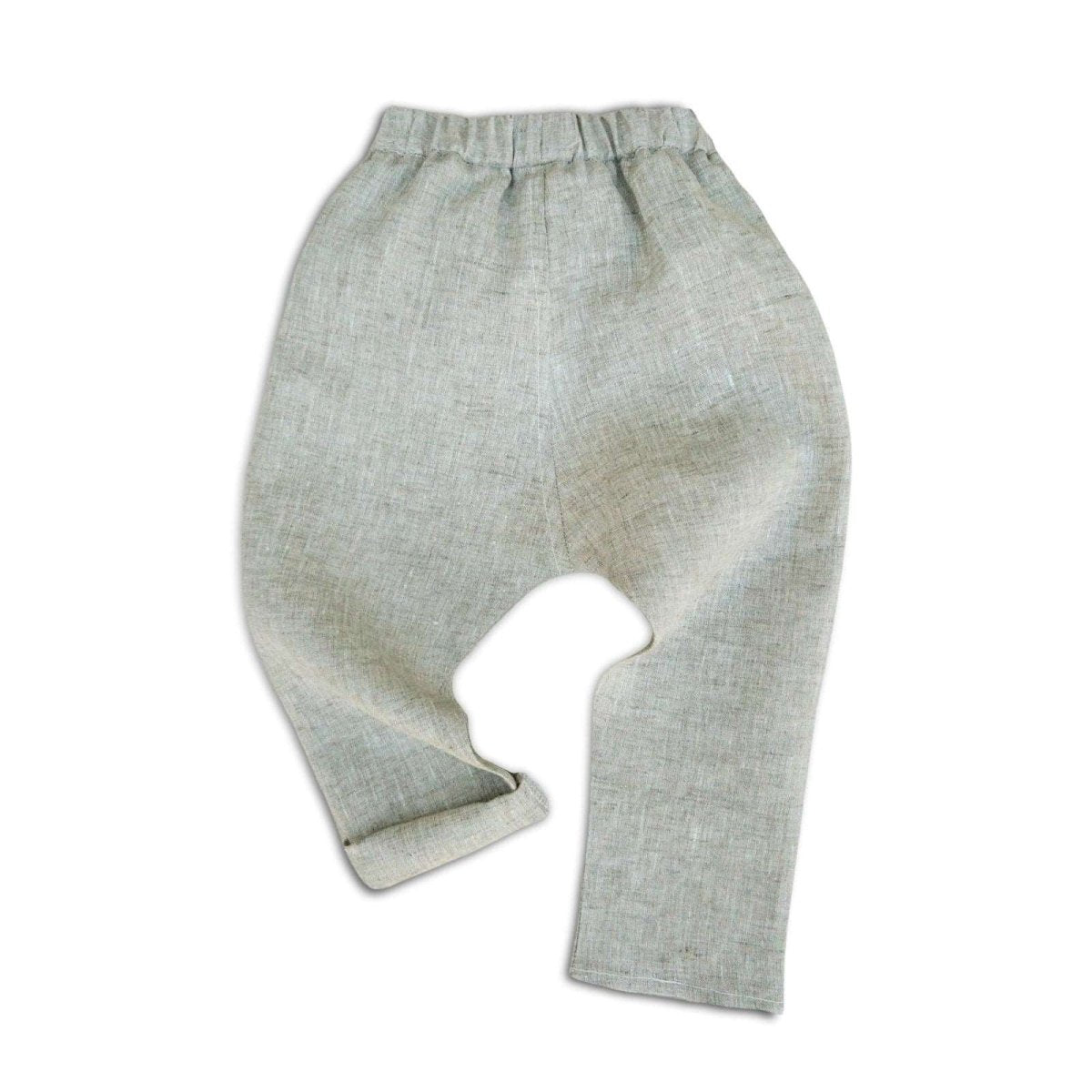 Prairie Green Linen Pants - Beya MadePANTS